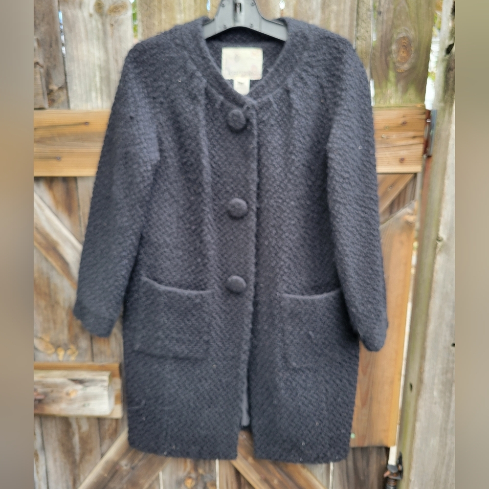 Vintage Kenzie knitted coat. A classic design size small